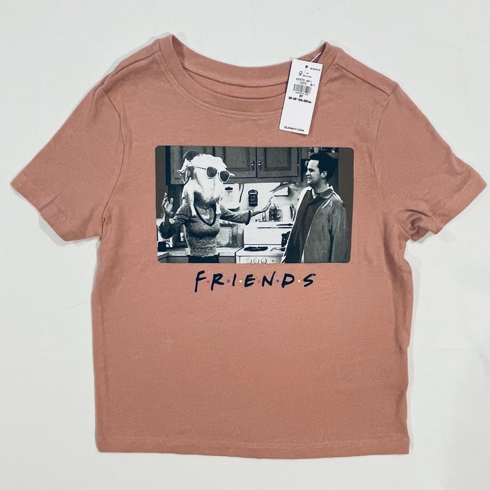 New Old Navy Friends Thanksgiving Tee Girls 3T Boys Matthew Perry Chandler Bing